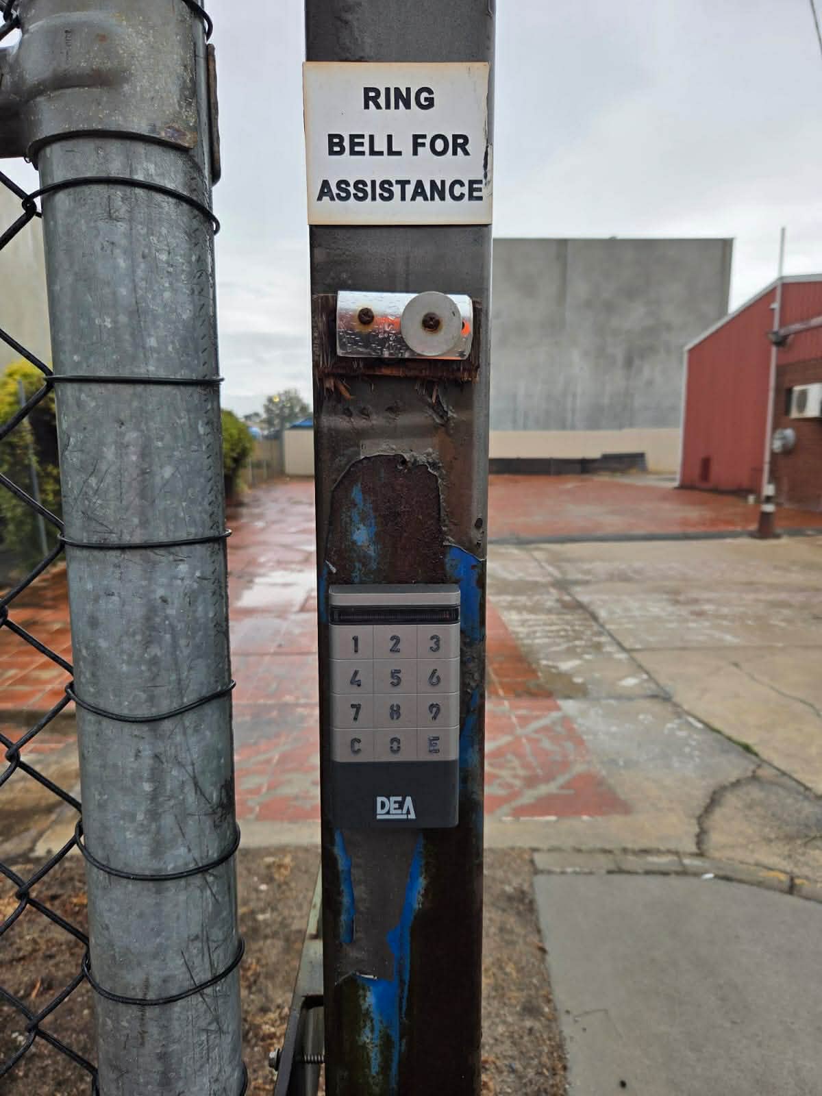 Commercial intercom access point